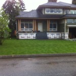 Sod install at Port Moody