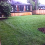 Sod and bulk mulch install at Port Moody