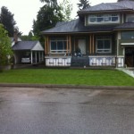 Sod install at Port Moody