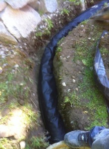 Drainage system install in Surrey