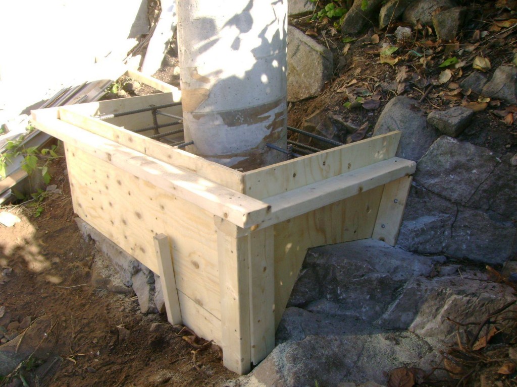 Concrete Columns Repair — in West Vancouver, Canada